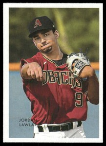 2022 Topps Heritage Minor League #13 Jordan Lawlar 1973 Topps 1953 Reprint NRMT