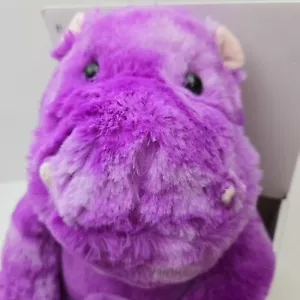 Health Touch Huggable Massager Hippopotamus with Relaxing Vibrations - Picture 1 of 18