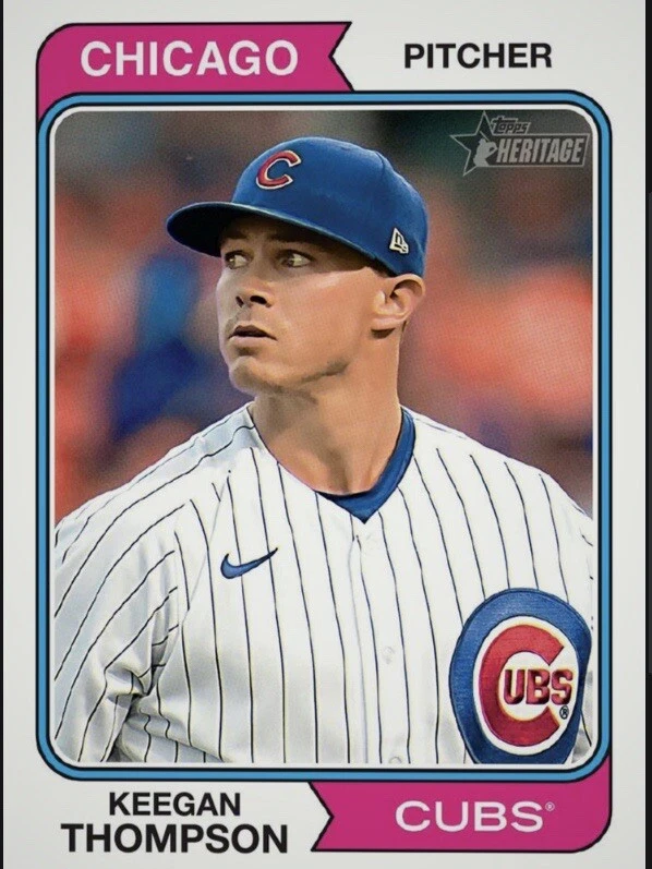 [DIGITAL] Topps Bunt - Keegan Thompson - Heritage 23 S1 - Base - Image 1 of 1