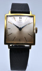 Smiths Reloj Cuerda Manual Caballeros "Tanque" Tono Dorado - Imagen 1 de 14