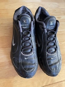 Vintage 2004 Nike Training 040810 QT Black W/ Silver logo Men's Size 13 - Picture 1 of 7