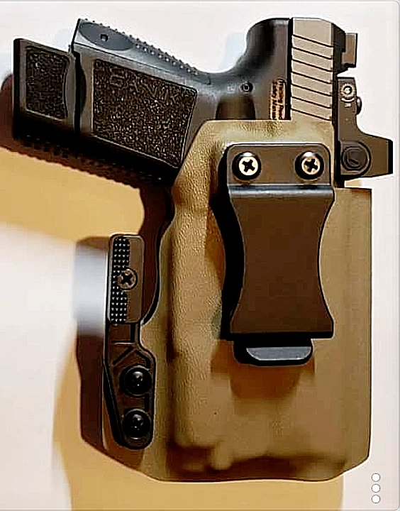 Holster for CANIK TP9 ELITE Sub Compact (IWB) - Olight BALDR MINI, RMR, Suppress