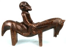 Arte Africano - Antico & Autentica Cavaliere Di Divinazione Senoufo - 26,5 CMS