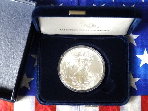 2015 U S MINT UNC AMERICAN  SILVER EAGLE DOLLAR  ITEM #21R Cover
