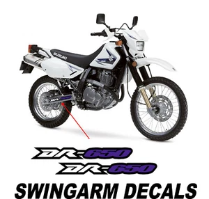2013 DR650 Dr 650 Purple Swingarm Stickers Decals Graphics airbox tank SE - Picture 1 of 3