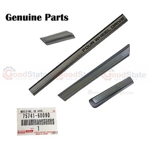Genuine Toyota LandCruiser 80 Series HZJ HDJ FZJ Front Rear RH Door Moulding Set - Picture 1 of 9
