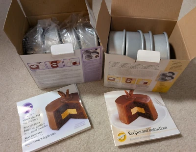 2 cajas de Wilton TASTY-FILL 4 piezas mini juego de sartenes para pasteles 8 sartenes, postres rellenos Foto 1 de 4