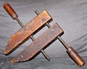 Antique WOODEN CLAMP TOOL Jorgensen MADE IN USA