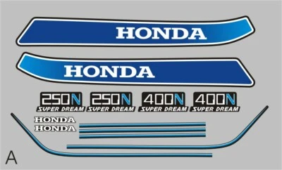 Honda 250/400 Super Dream Set decalcomanie