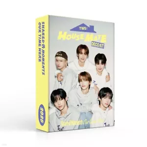 KIT DECORATIVO K-POP TWS 2025 / Libro P 80p + Libro Postal 28p + Tarjeta P + Pegatina + Bolsa + Nota - Imagen 1 de 8