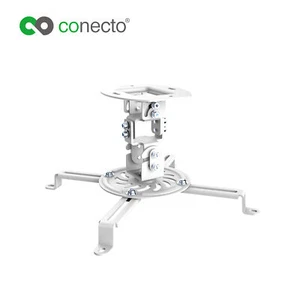 Projecteur support de plafond universel 360° inclinable pivotant pivotant blanc - Photo 1/6