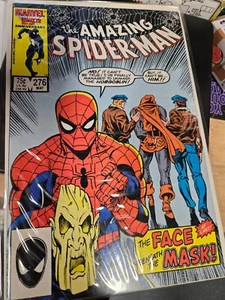 THE AMAZING SPIDERMAN #276 THE FACE BENEATH THE MASK - Picture 1 of 5