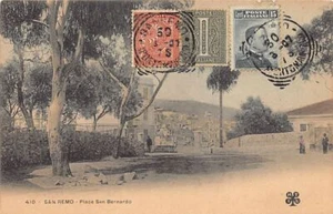 Italia - SAN REMO - Piazza San Bernardo - Ed. M.T.I.L. Quadrifoglio 410 - Picture 1 of 2