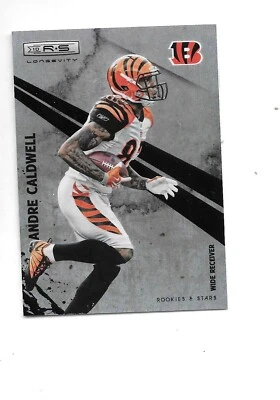 Andre Caldwell 2010 Panini Rookies & Stars Longevity Football Card #27  Bengals - Image 1 of 2