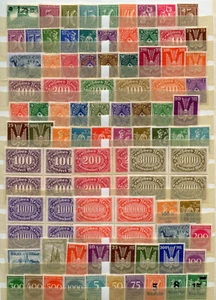 DR - Kl. Sammlung Infla ** - KW  107,-- €  ( 45556 ) - Picture 1 of 2