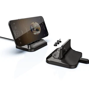 New 3 In 1 Usb Docking Station Desktop Dock Stand Charger Charging Converter - Zdjęcie 1 z 11