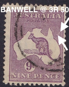 9d KANGAROO BANWELL SHADING CAPE VERY GOOD FINE USED VG - FU CofA @ 3R50 CV $100 - Picture 1 of 3