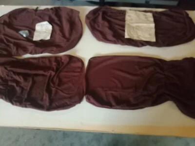 Fodere coprisedili Fiat 500 Bianchina Autobianchi 112 Mini 850 600 126 foderine - Immagine 1 di 4