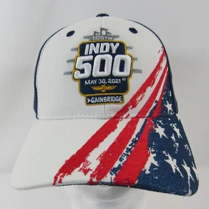 2021 Indianapolis 500 105TH Running Event Collector Americana Hat Adjustable - Picture 1 of 8