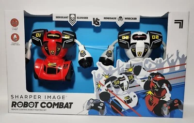 Sharper Image Remote Control (RC) Robot Fighting Set Multiplayer Brand New - Image 1 of 4