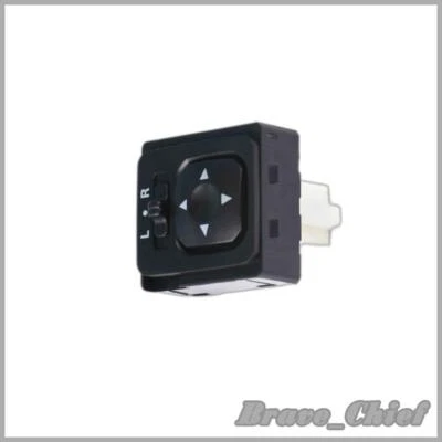 Power Wing Mirror Control Switch For Mitsubishi Outlander Sport 11-17 Black - Image 1 of 4