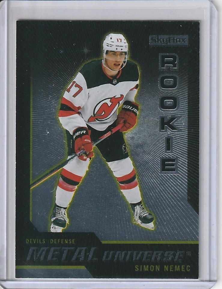 2023-24 Metal Universe Simon Nemec R-47 Skybox Premium Prospects Rookie Card RC - Image 1 of 2