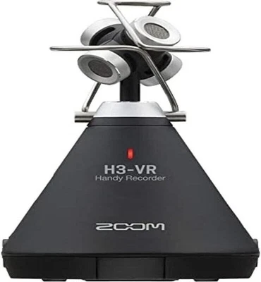 Zoom H3-VR 360° Audio Recorder, Records Ambisonics, Binaural, and Stereo,... - Image 1 of 3