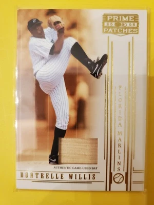 Prime Patches Materials Bat #32 Dontrelle Willis 121/150 2005 - Florida Marlins Foto 1 de 2