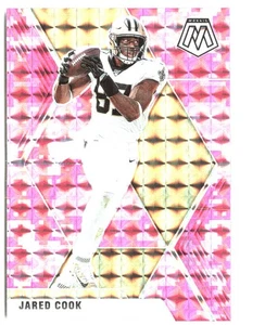 Panini Mosaic #145 2020 Jared Cook Prizm camuflaje rosa - Imagen 1 de 2