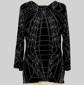 New Directions Women's Long Sleeve Top Blouse Missing the Label size L - Picture 1 of 3