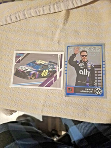 2 nascar trading cards jimmie johnson #c9 / 98 b7 - Bild 1 von 5