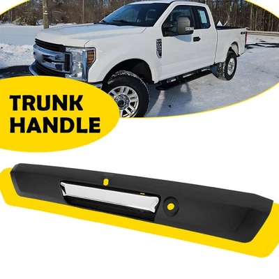 Manija de puerta trasera de plástico cromado negro para Ford E-350/E-450 Super Duty 2017-2019 Foto 1 de 4