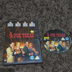 4 For Texas  (DVD,  2005)  Frank Sinatra, Dean Martin, Ursula Andress  - Imagen 1 de 3