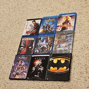 Marvel/DC Movie Lot (Blu Ray/DVD) - Fast Shipping! - Bild 1 von 1