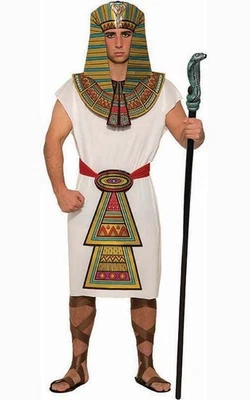 KING OF THE NILE EGYPTIAN PHARAOH ADULT MENS FANCY DRESS COSTUME - image 1 of 2