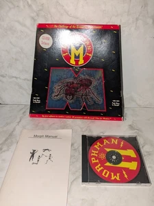Morphman pc cd rom 1993 The Challenge Of The Queaxmar Experiments! Very Rare! - Picture 1 of 7