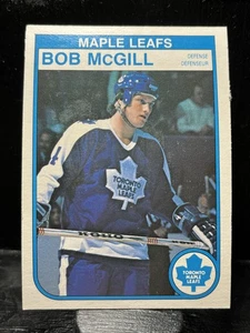 Bob McGill #327 1982-83 O-Pee-Chee Toronto Maple Leafs - Bild 1 von 2