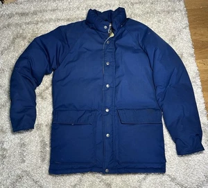 Vintage EASTERN MOUNTAIN SPORTS BOSTON 80s Goose Down Puffer  PARKA - Picture 1 of 8