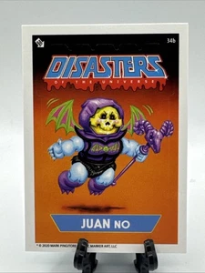 disasters of the universe garbage pail kids bonus  skeletor  juan no first print - Picture 1 of 2