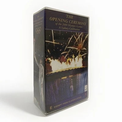 Opening Ceremony 2000 Sydney Olympic Games VHS Cassette Vintage Factory Sealed - Image 1 of 4