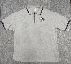Polo de baloncesto gris 2XL de colección Disney Sports para hombre Goofy Piqué - Imagen 1 de 5