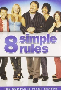 8 Simple Rules: Season 1 (DVD) John Ritter Katey Sagal Kaley Cuoco Amy Davidson - Picture 1 of 4