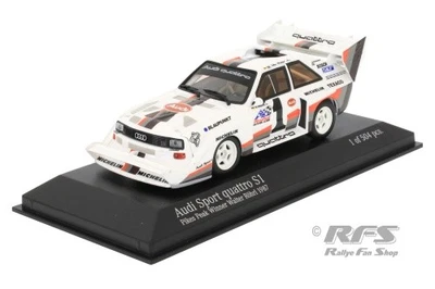 Audi Sport Quattro S1 Walter Röhrl Pikes Peak 1987 1:43 Minichamps - Bild 1 von 3