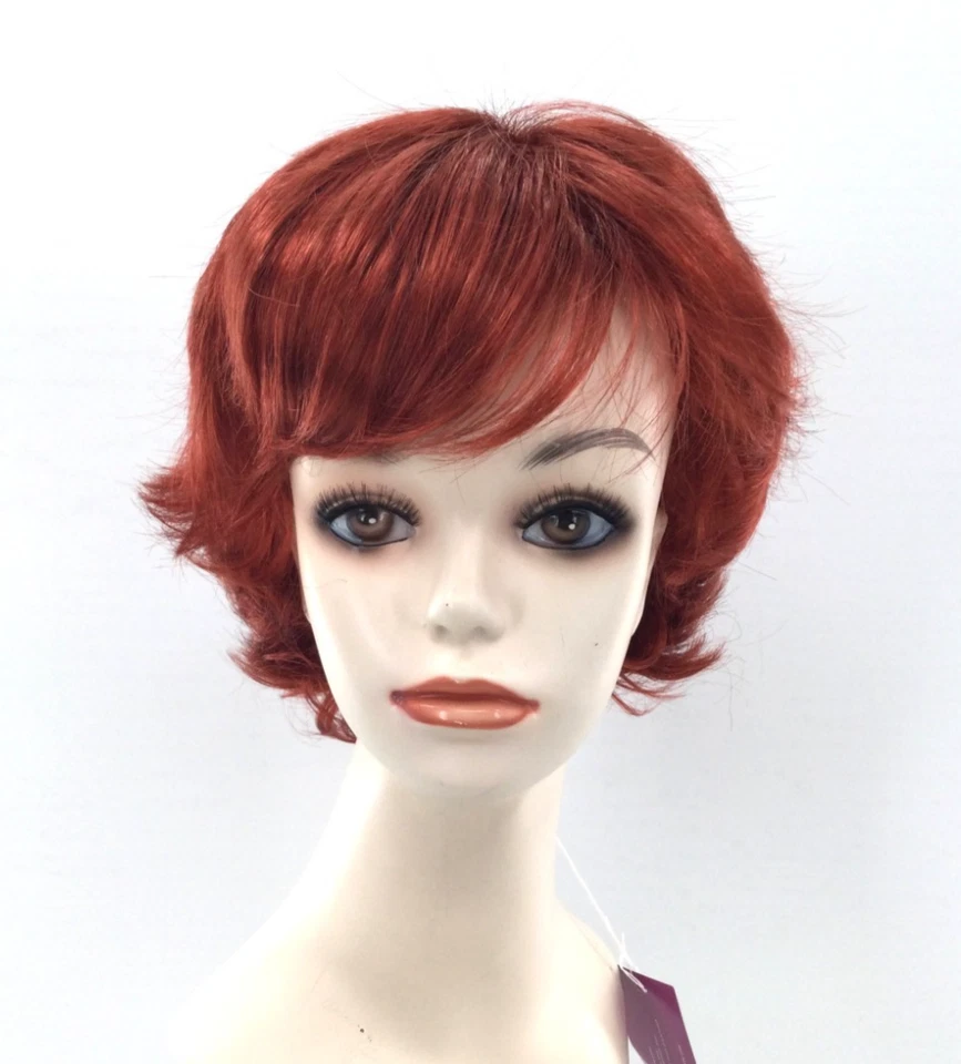 Pelucas de estudio Premium Severance HELLY R Disfraz de Halloween Peluca Roja Leslie S Foto 1 de 4