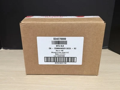 MAGIC THE MEETING MTG BLOOMBURROW SIGILLATO IN FABBRICA 4 SCATOLE COMMANDER DECK CASE (B) - Immagine 1 di 4