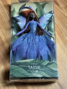Atelier Tassie Fee Puppe Miniatur bewegliche flexible Figur 5" Handarbeit NEU - Bild 1 von 3