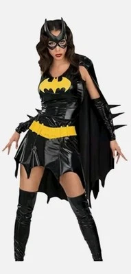 Rubies DC  Batgirl Adult Womens Costume Large 10-14                        B2434 - Image 1 of 4