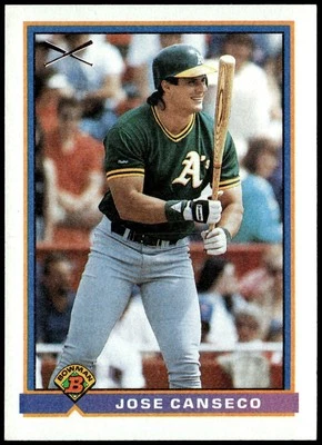 Jose Canseco 1991 Bowman #372 Oakland Athletics - Image 1 of 2
