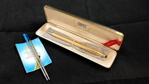 CROSS 14K FILLED/ROLLED GOLD CLASSIC CENTURY BALLPOINT PEN #1502 MADE IN THE USA - Picture 1 of 10