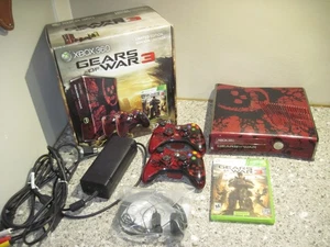 Xbox 360 Limited Edition Gears of War 3 Konsole komplett mit Box & 2 Controllern - Bild 1 von 16